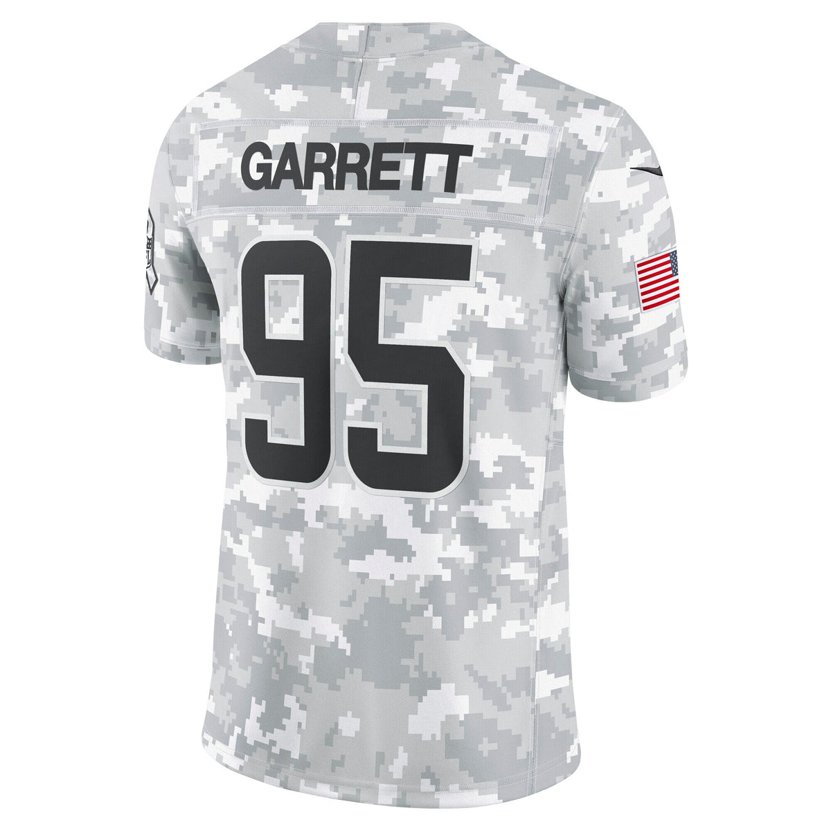 Myles Garrett Cleveland Browns Nike 2024 Salute to Service Limited Jersey - Arctic Camo