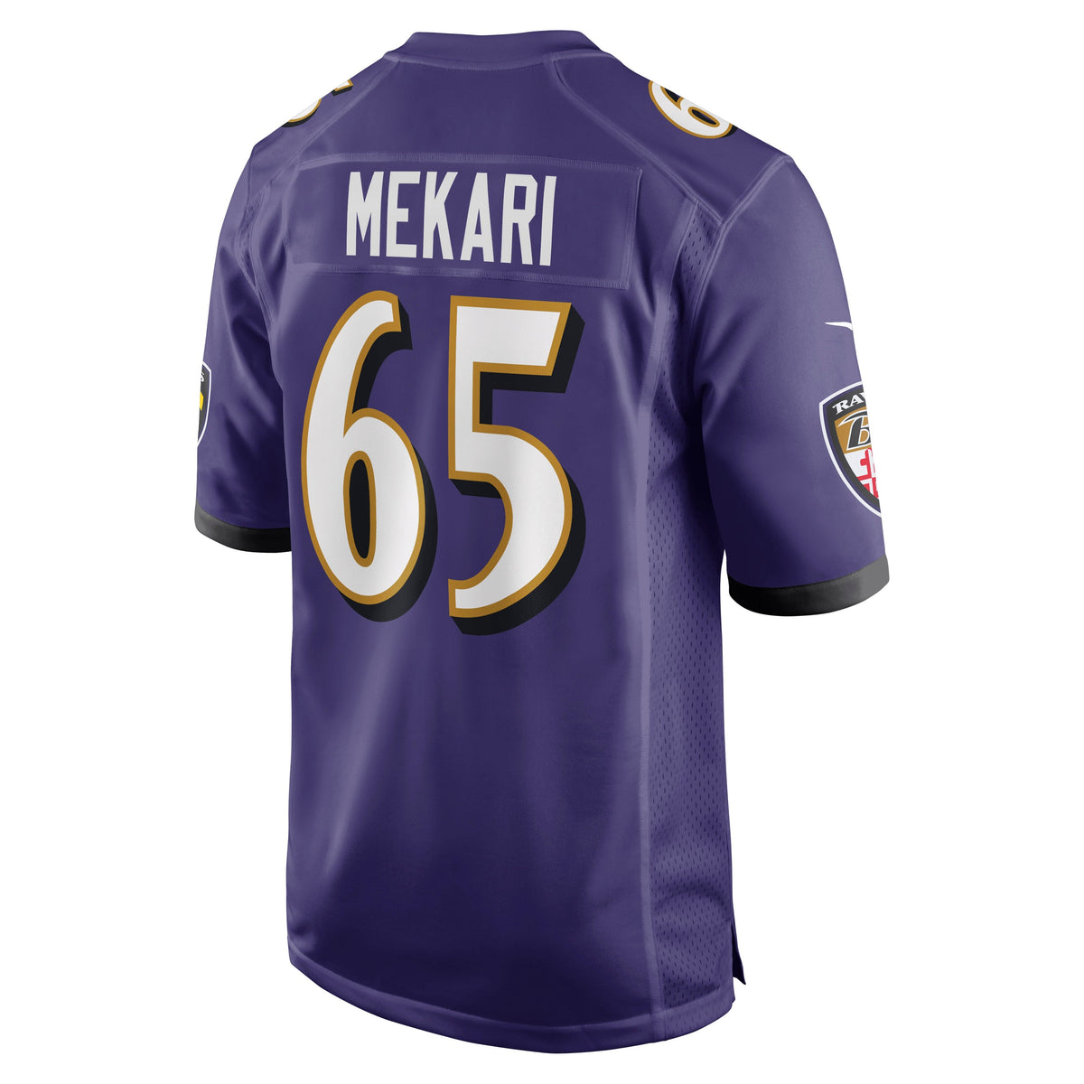 Patrick Mekari Baltimore Ravens Nike Game Jersey - Purple