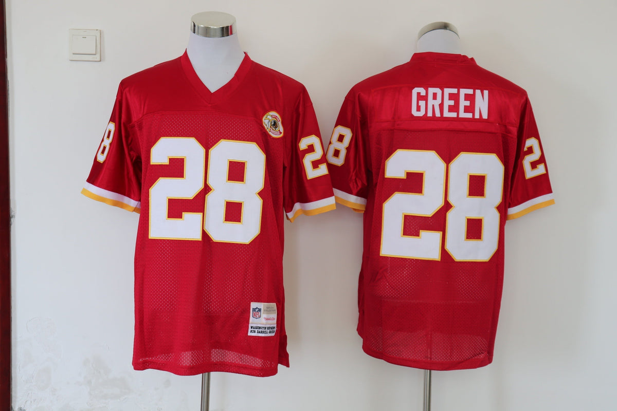 Men's Washington Redskins Darrell Green Burgundy Legacy Replica Jersey1
