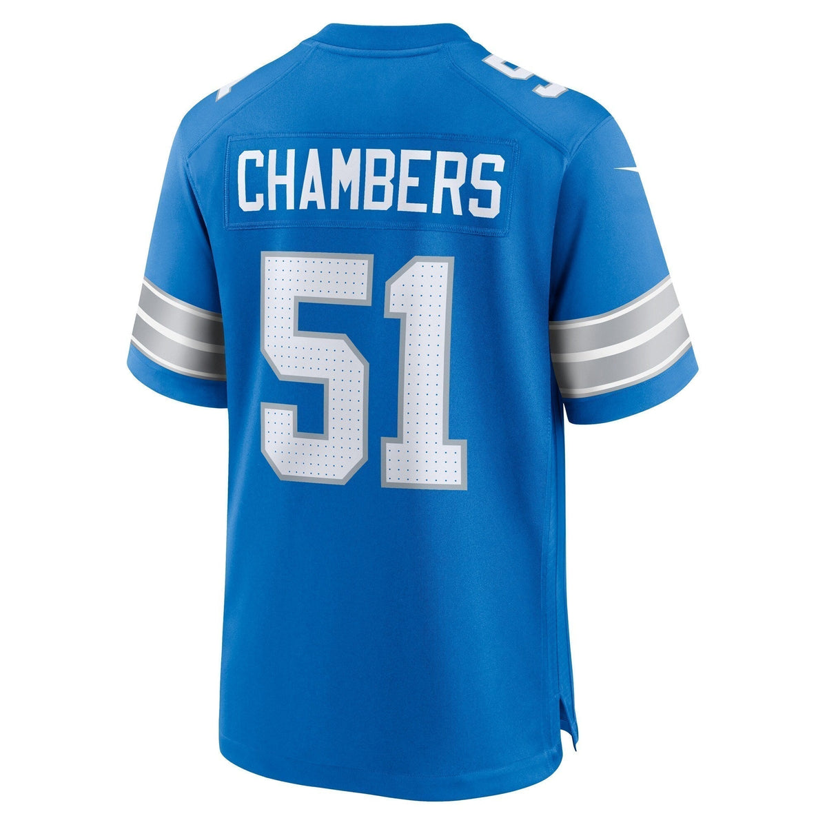 Steele Chambers Detroit Lions Nike Game Jersey - Blue