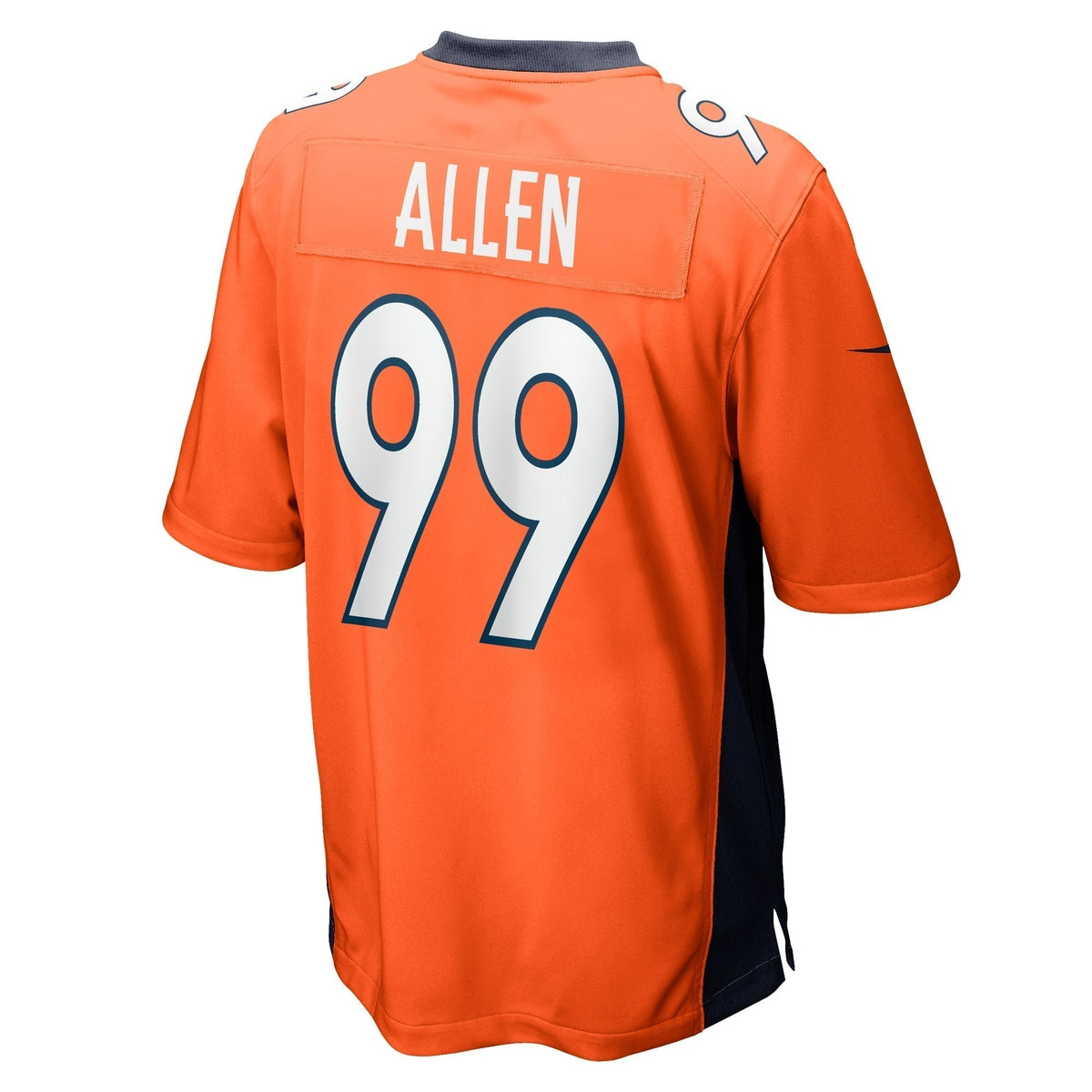 Zach Allen Denver Broncos Nike Game Jersey - Orange
