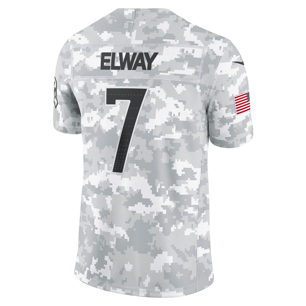 John Elway Denver Broncos Nike 2024 Salute to Service Retired Limited Jersey - Arctic Camo