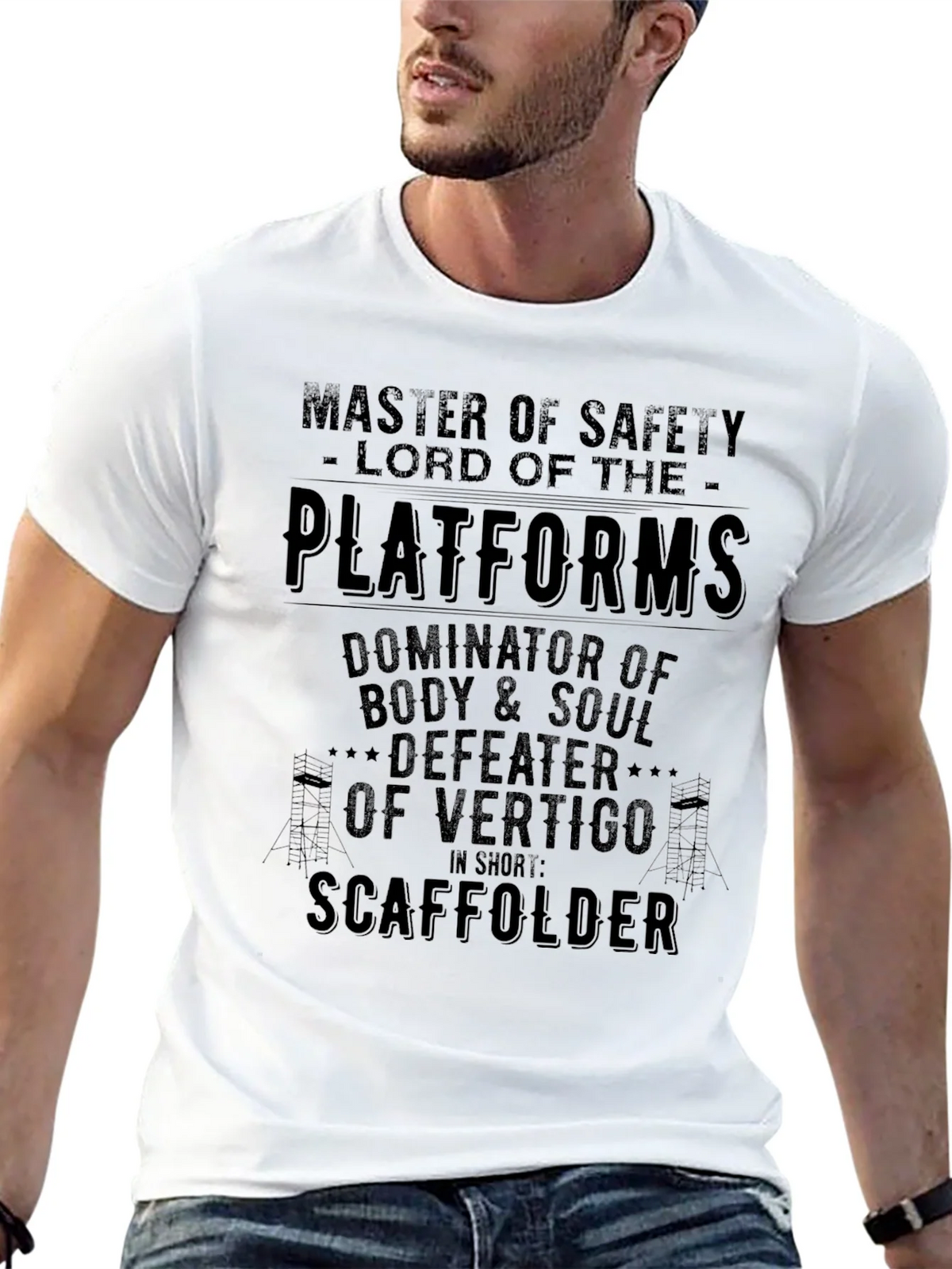 Master of Safety Scaffolder T-Shirt