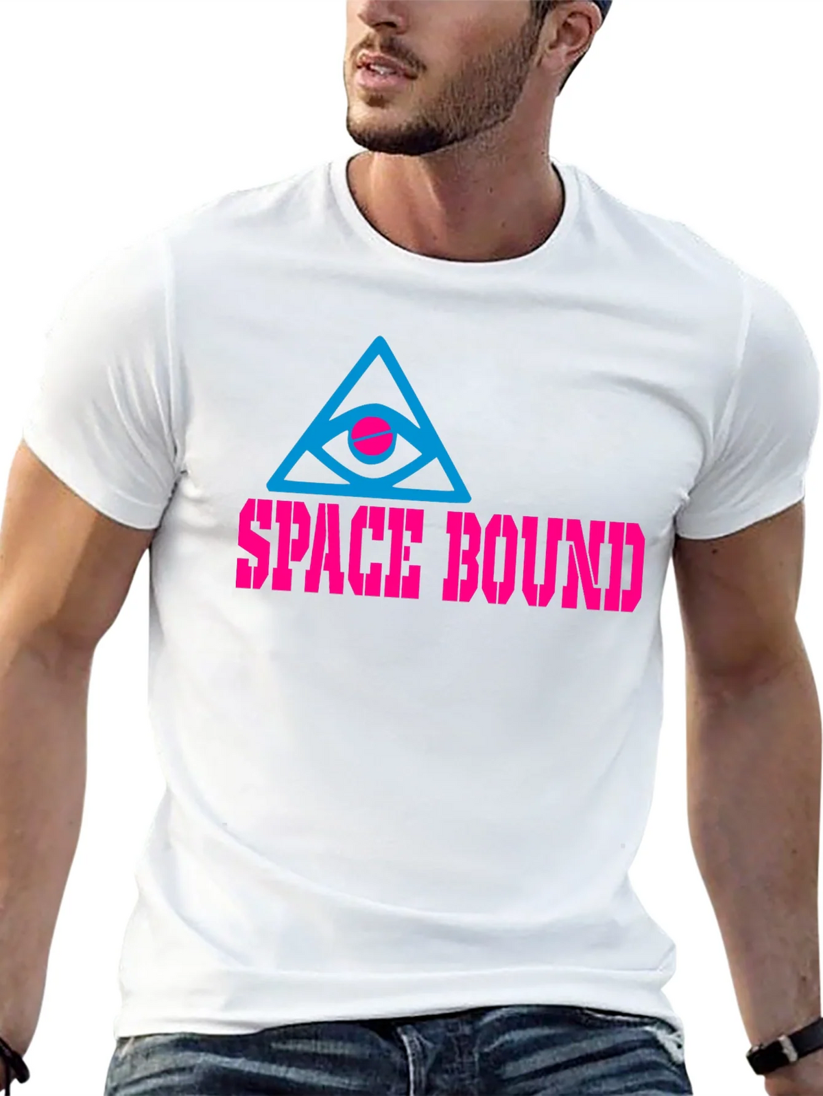 Space Bound Graphic Tee - Cool & Unique Design