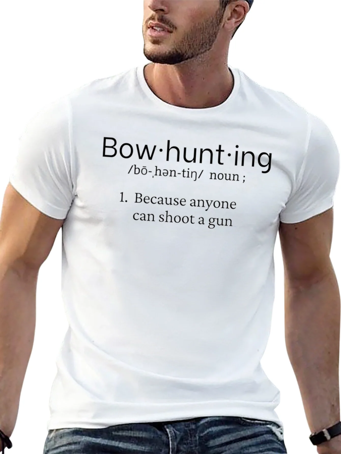 Bowhunting Definition T-Shirt - Gift for Hunters