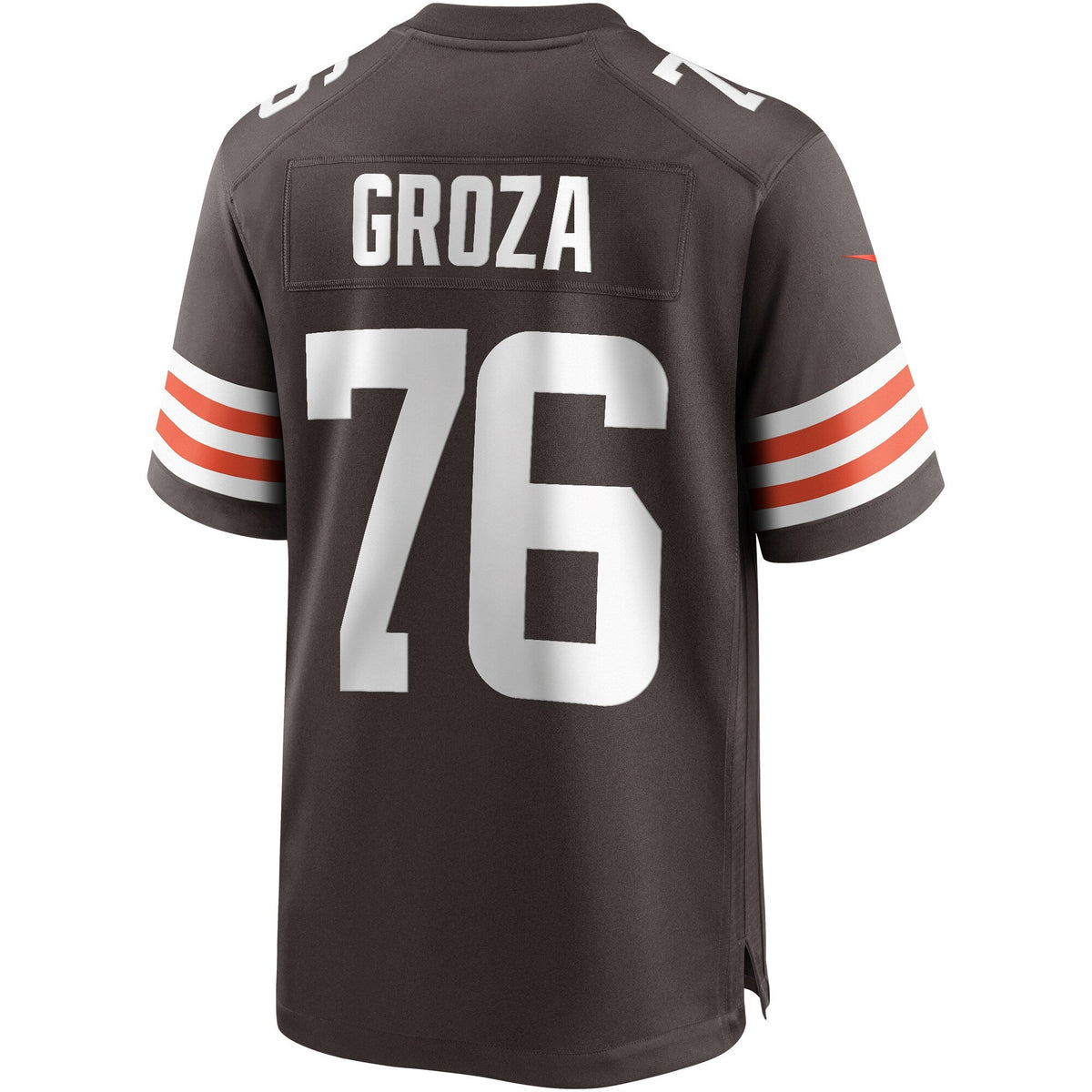 Lou Groza Cleveland Browns Nike Game Retired Jersey - Brown