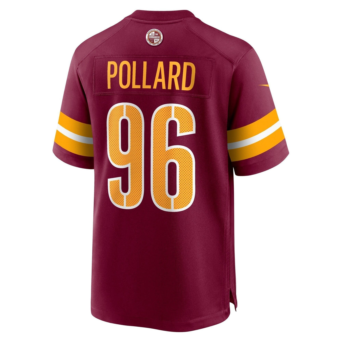 Norell Pollard Washington Commanders Nike Game Jersey - Burgundy