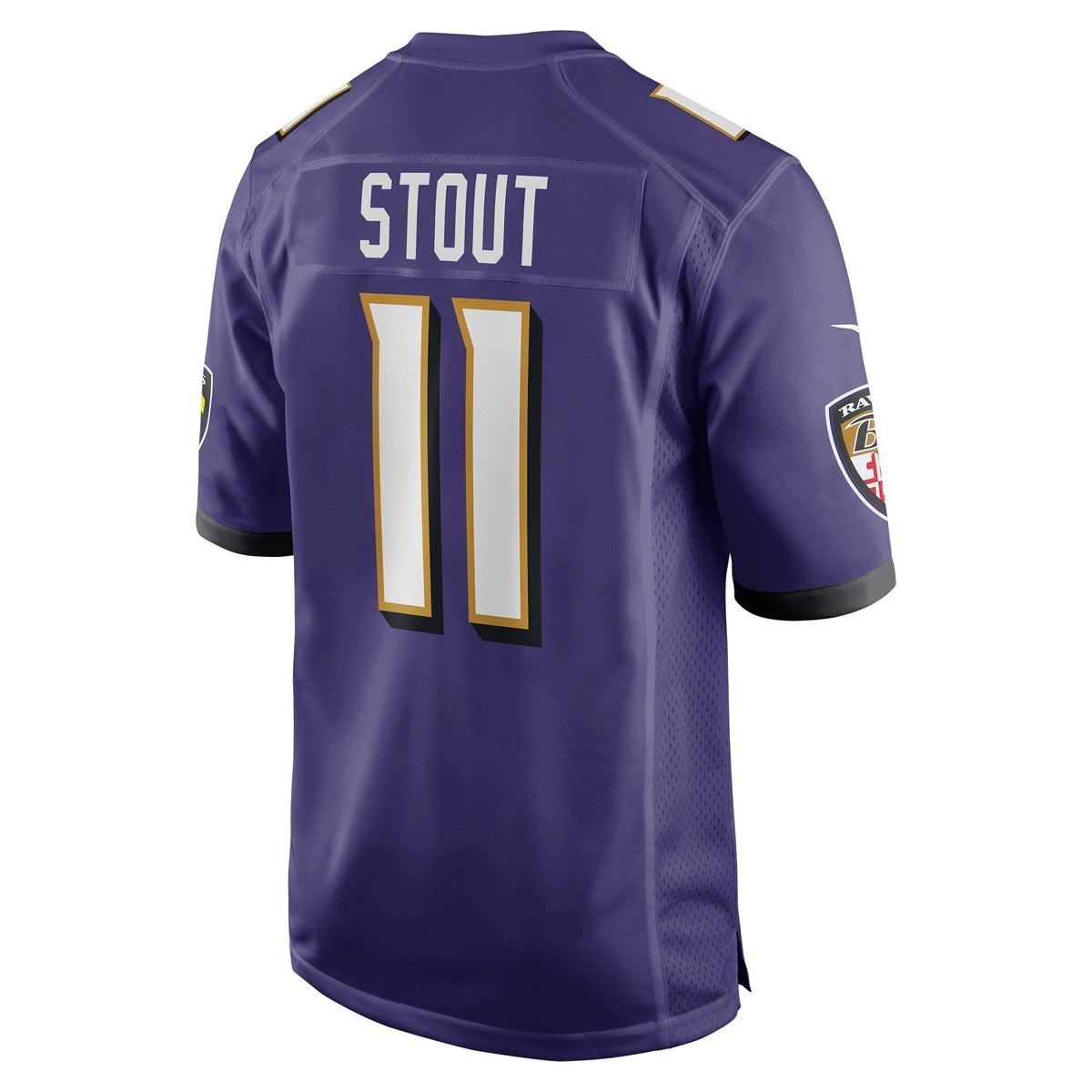 Jordan Stout Baltimore Ravens Nike Game Jersey - Purple