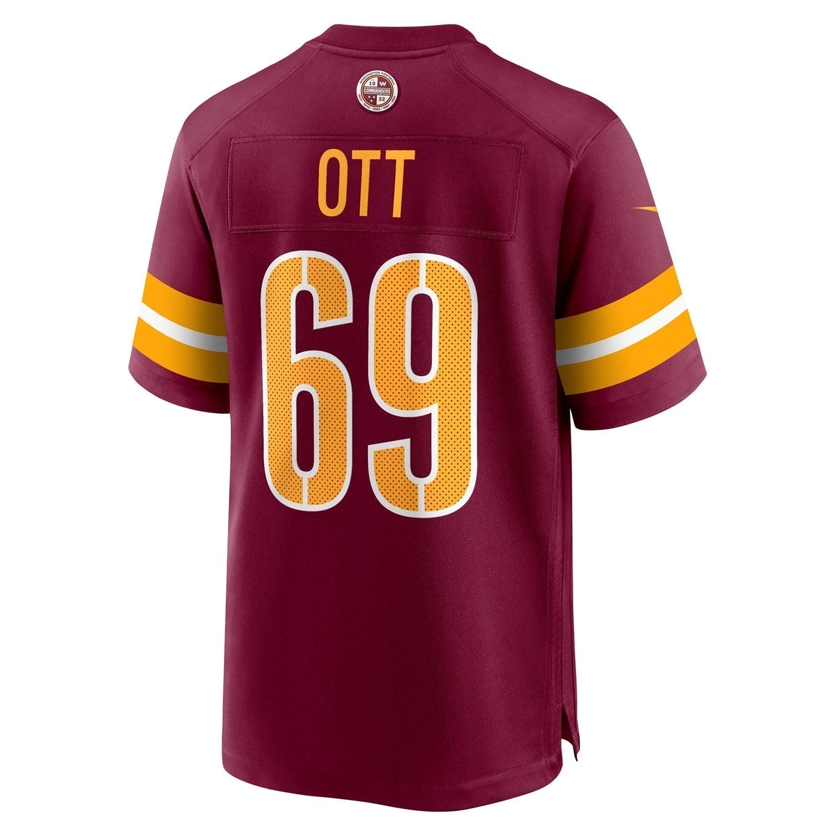 Tyler Ott Washington Commanders Nike Game Jersey - Burgundy