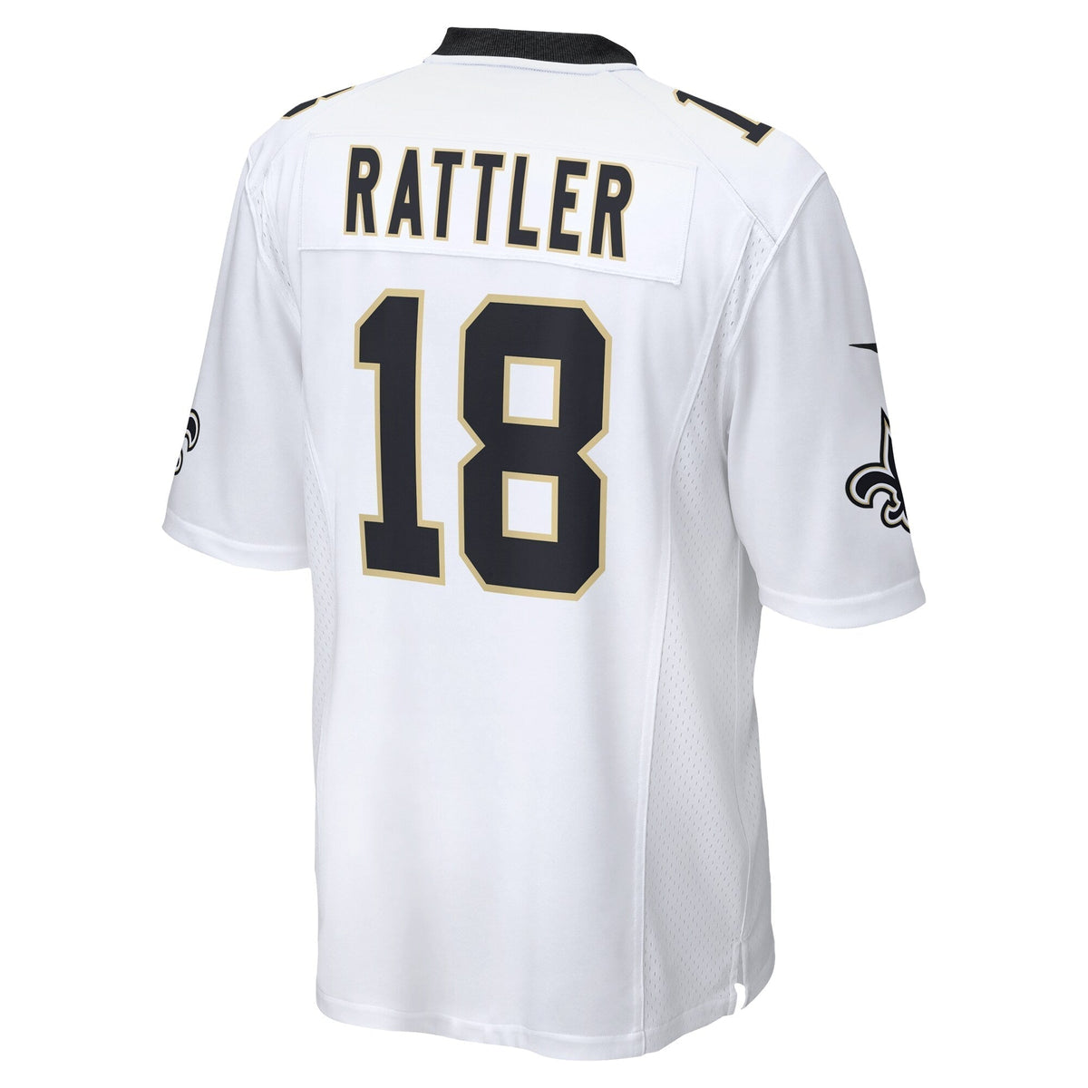 Spencer Rattler New Orleans Saints Nike 2024 NFL Draft Game Jersey - White