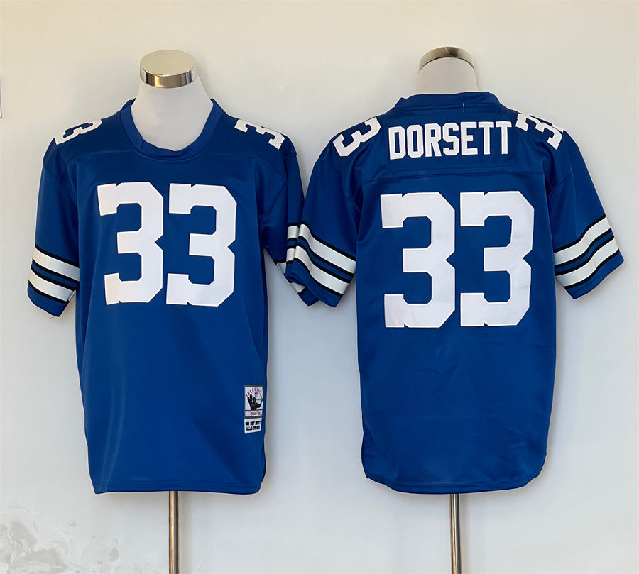 Men's Dallas Cowboys Tony Dorsett Blue Legacy Replica Jersey1