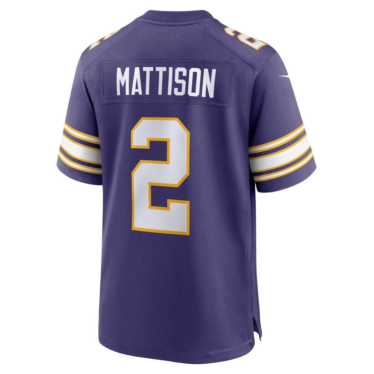 Alexander Mattison Minnesota Vikings Nike Classic Game Jersey - Purple