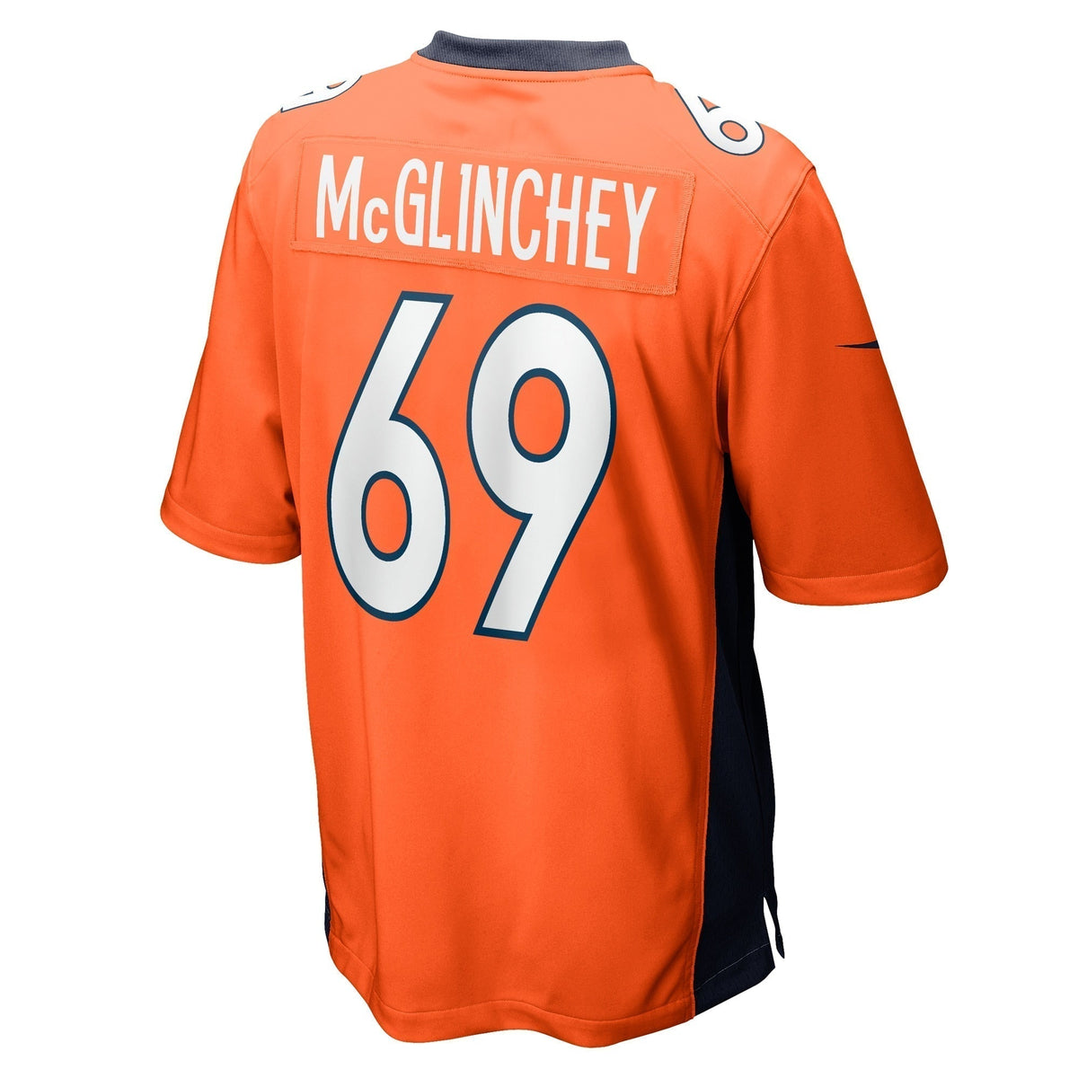 Mike McGlinchey Denver Broncos Nike Game Jersey - Orange