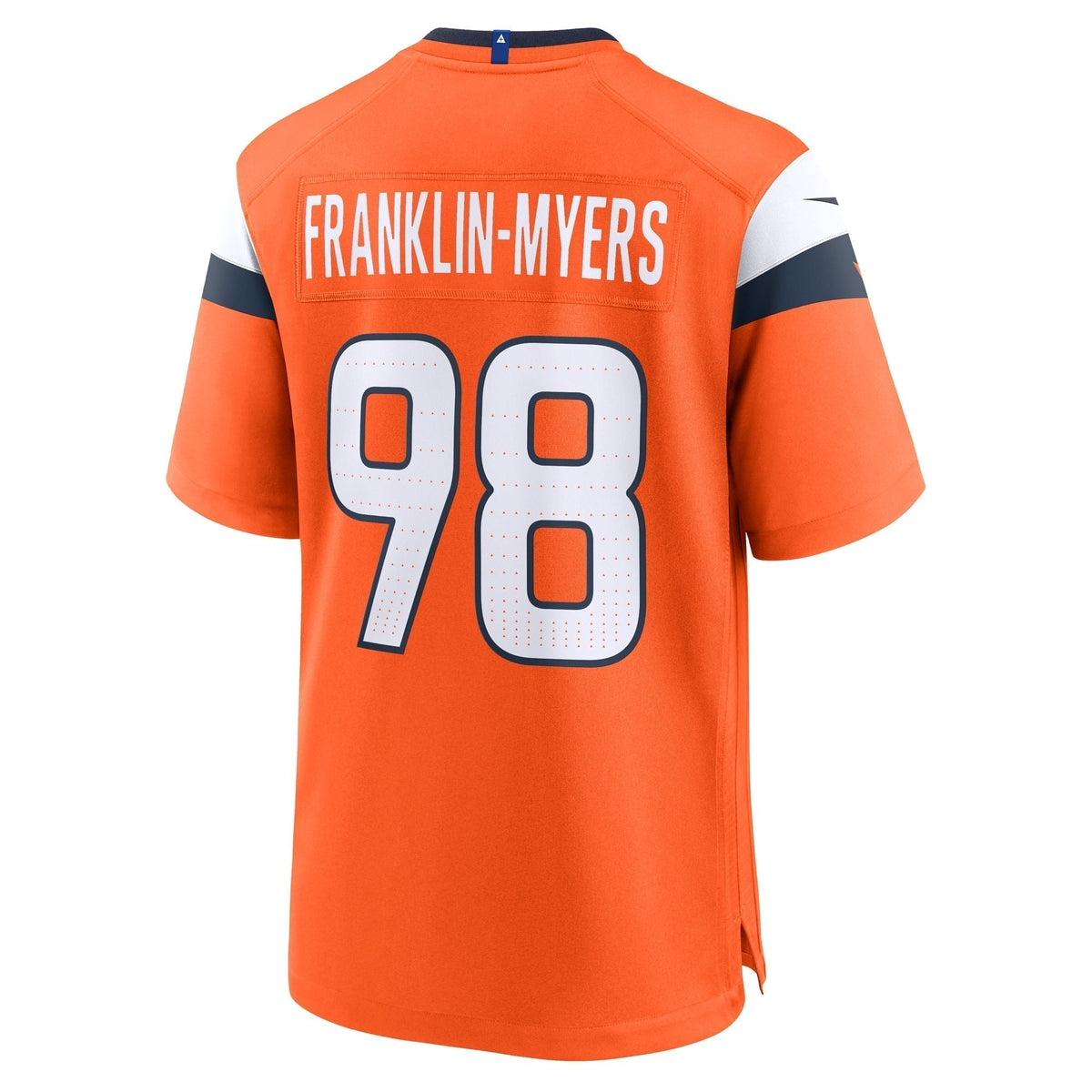 John Franklin-Myers Denver Broncos Nike Team Game Jersey - Orange