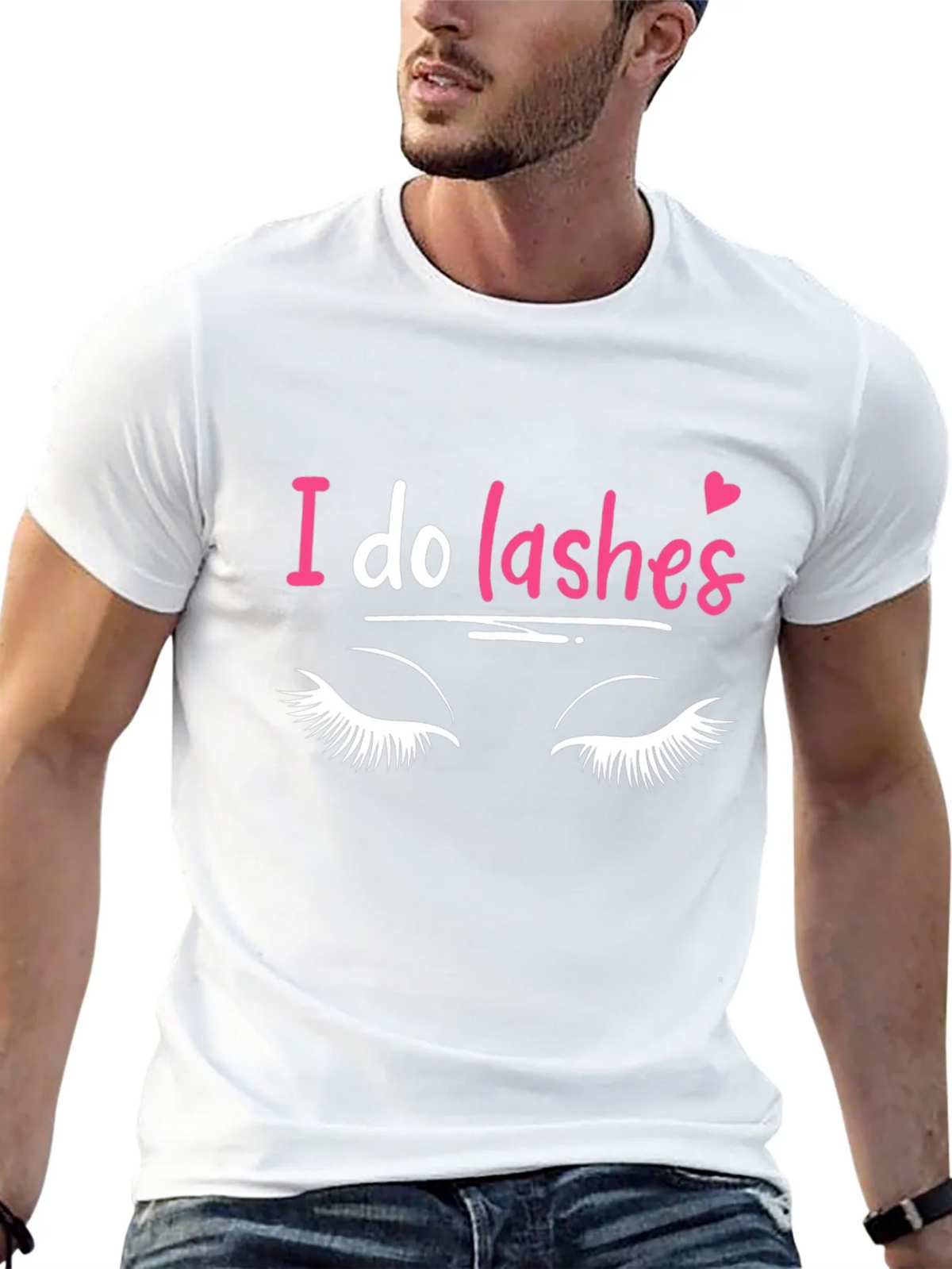 I Do Lashes Graphic Tee - Eyelash Extension T-Shirt