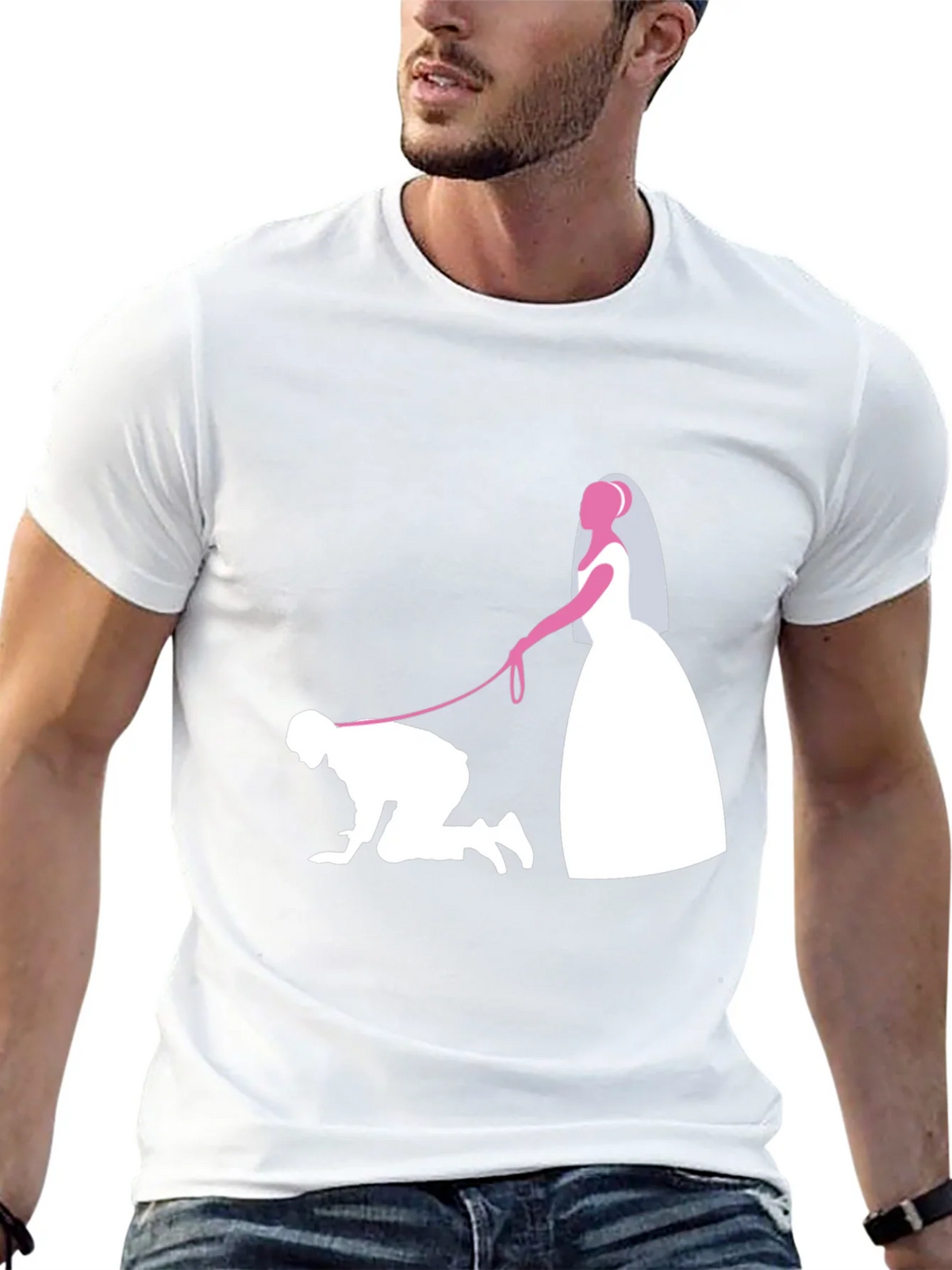 Bride & Groom Funny T-Shirt - Newlywed Humor