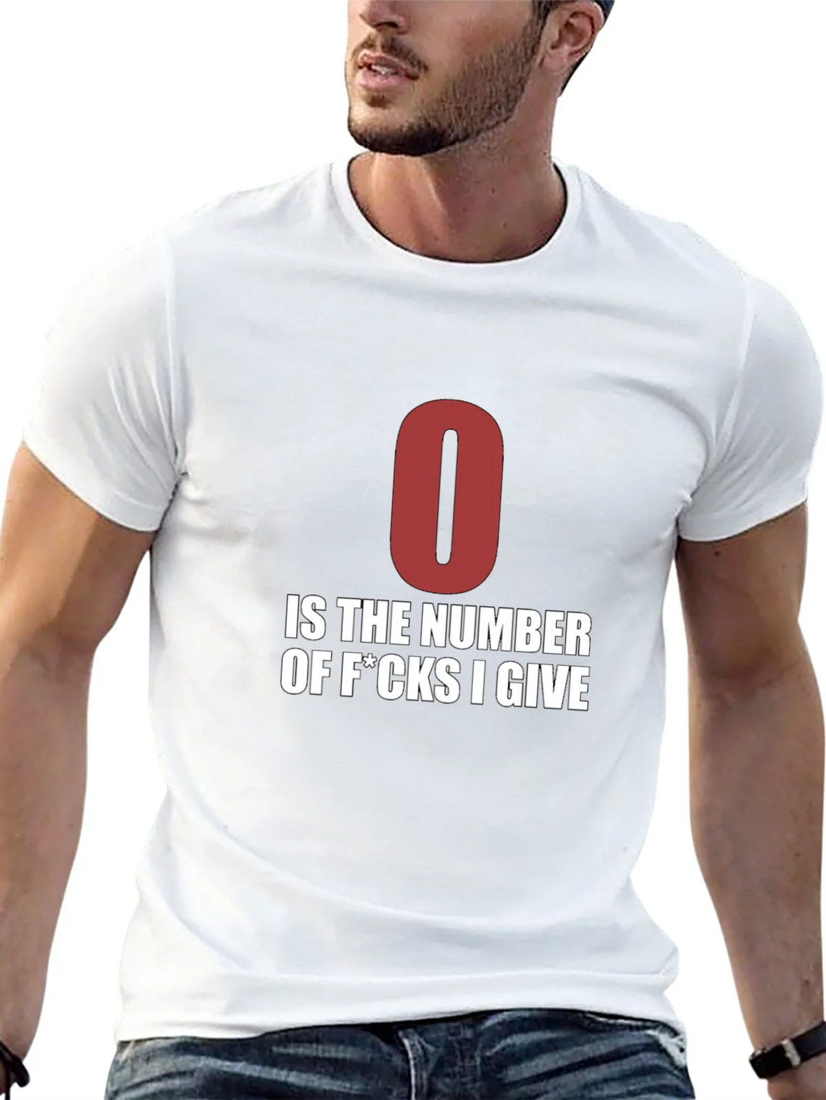 Zero F*cks Given Graphic Tee