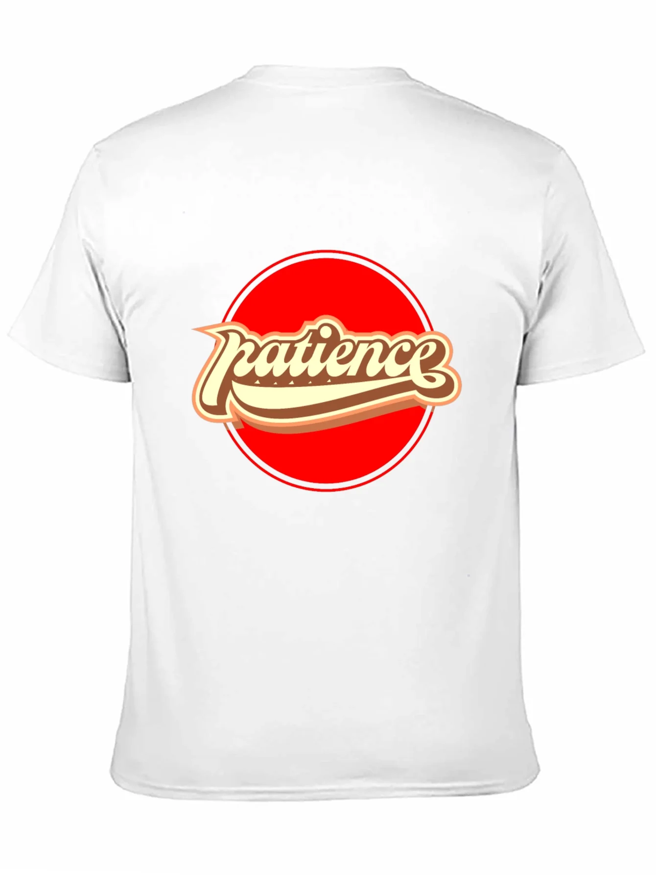 Patience Retro Graphic T-Shirt - Comfort Black Tee