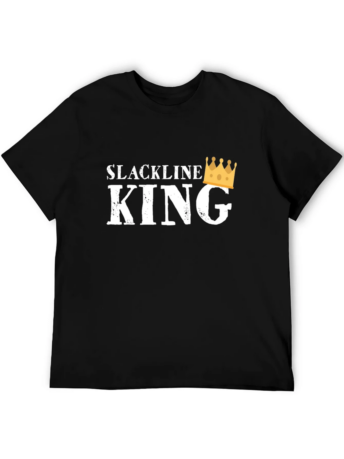 Slackline King Graphic T-Shirt - Black