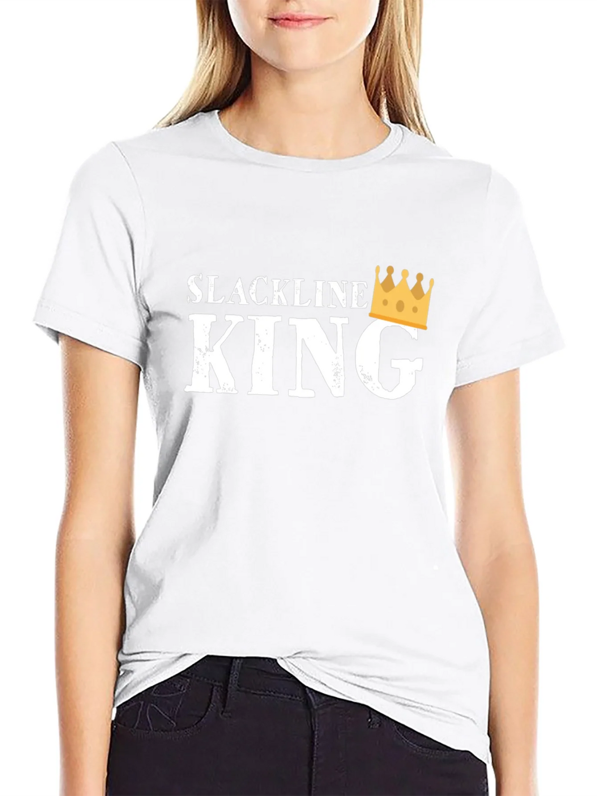 Slackline King Graphic T-Shirt - Black