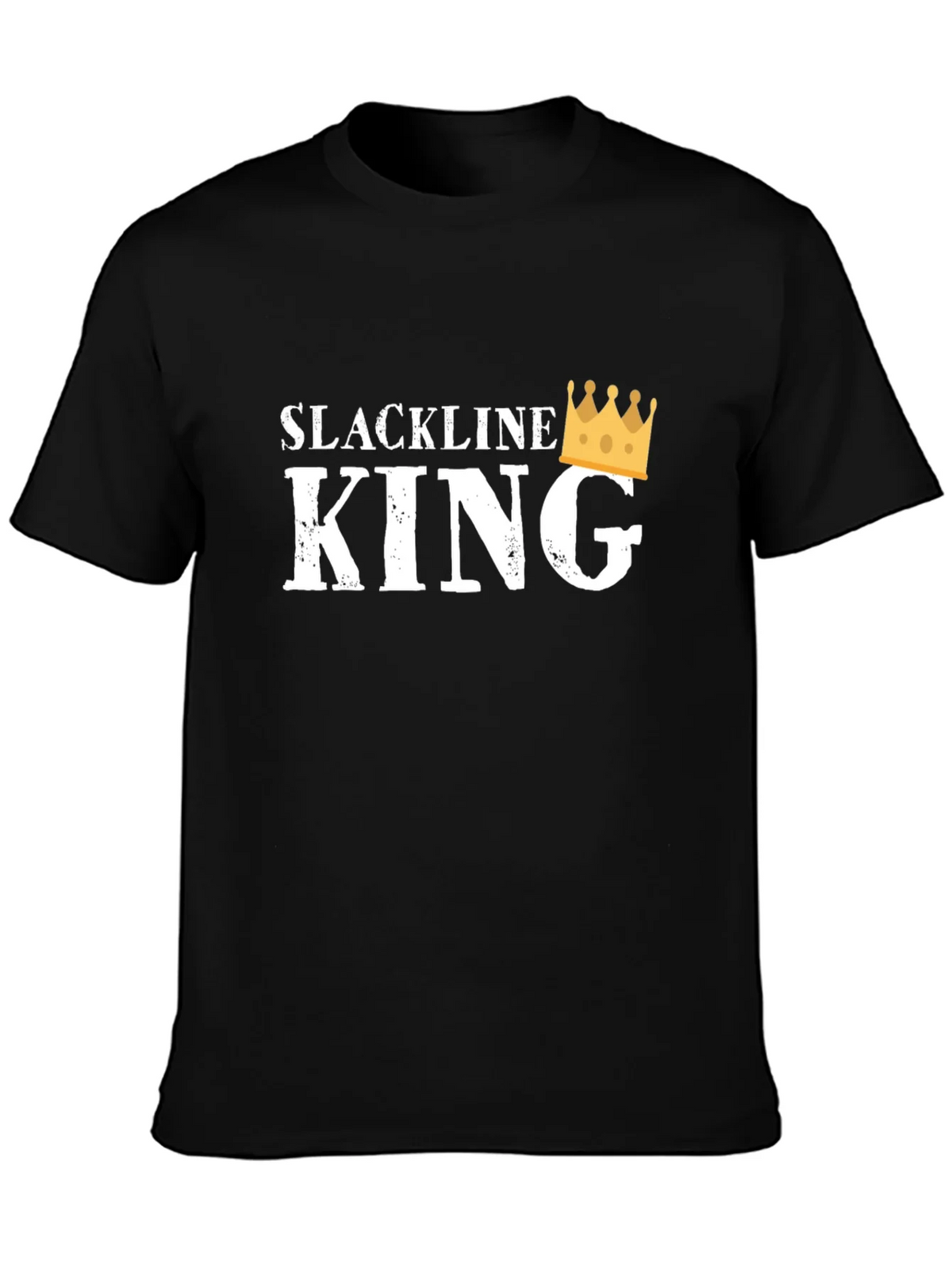 Slackline King Graphic T-Shirt - Black