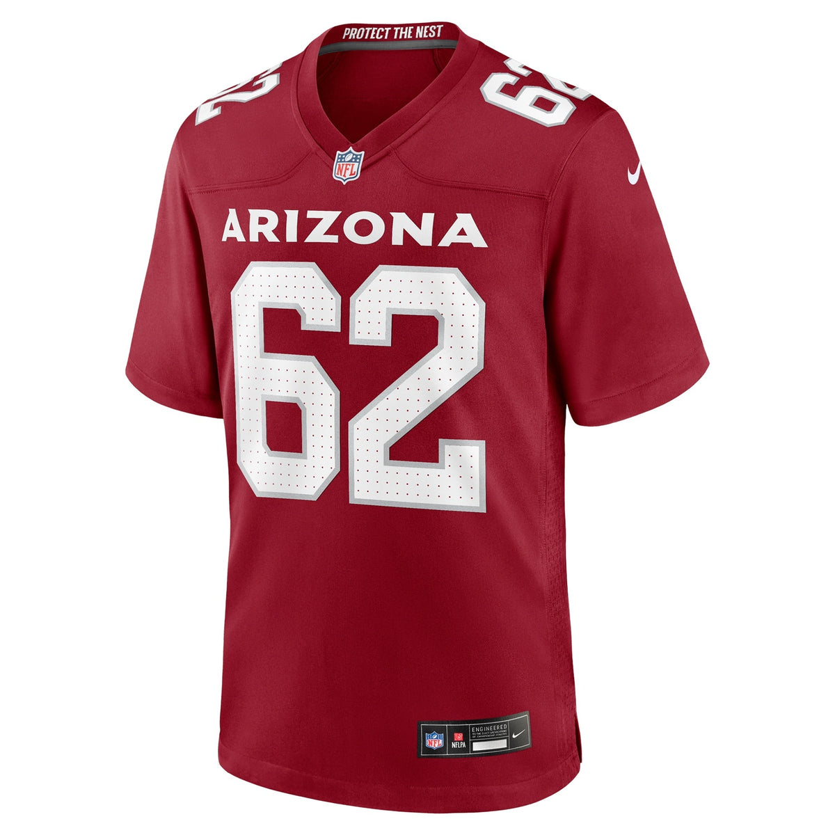 Evan Brown Arizona Cardinals Nike Team Game Jersey -  Cardinal