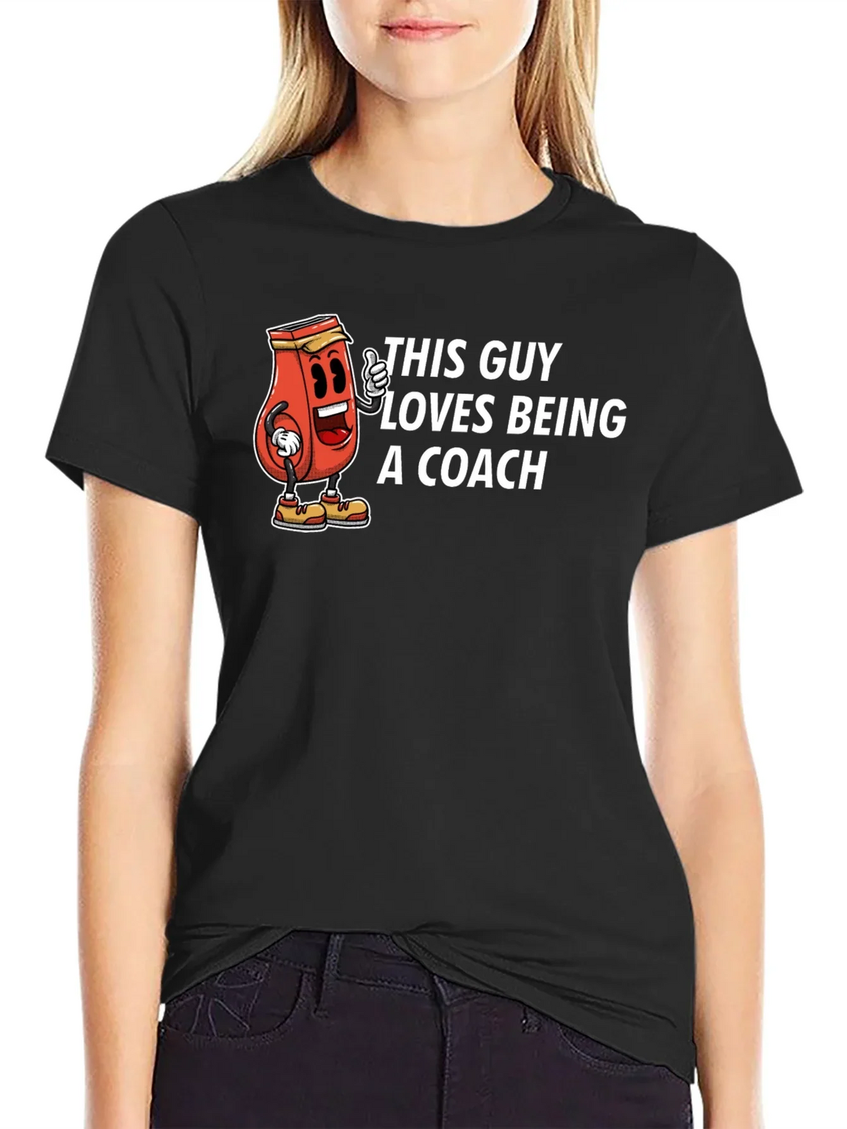 This Guy Loves Being a Coach T-Shirt