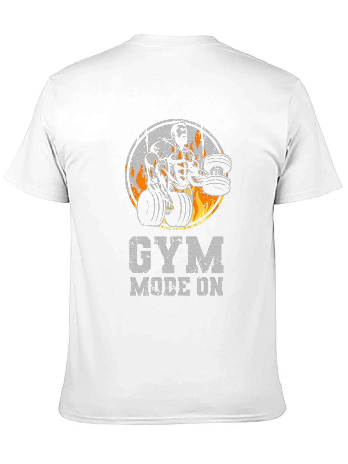 Gym Mode On Black T-Shirt