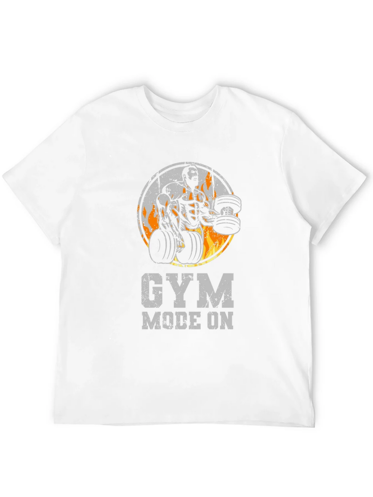 Gym Mode On Black T-Shirt