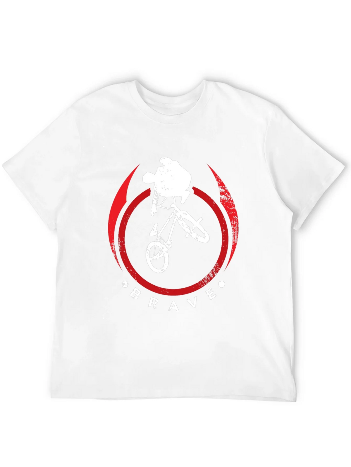 Brave BMX Rider Graphic Tee