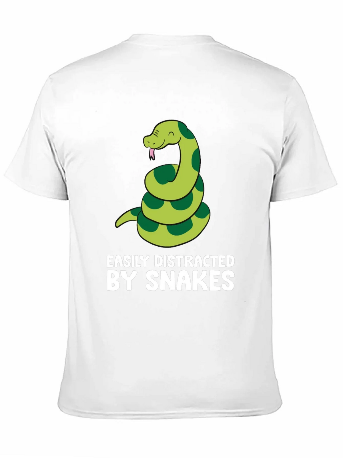 Easily Distracted By Snakes Graphic T-Shirt