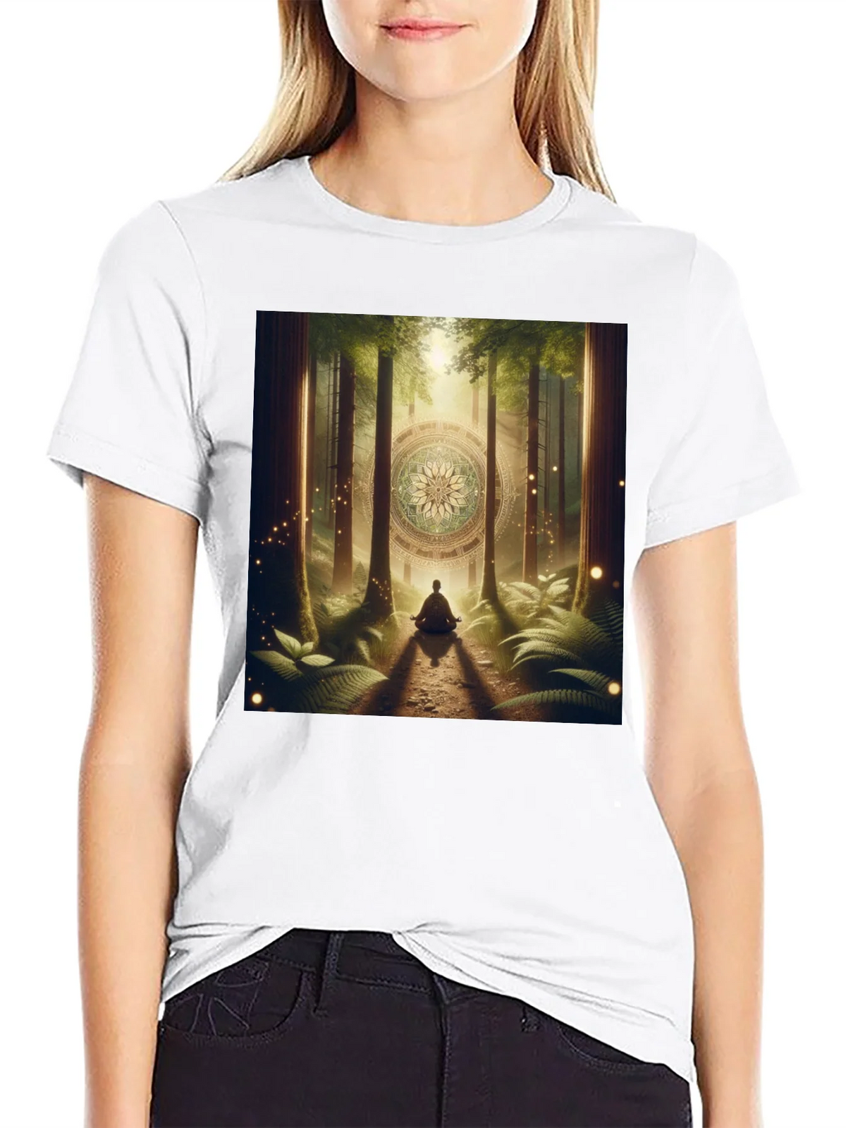 Zen Forest Meditation T-Shirt