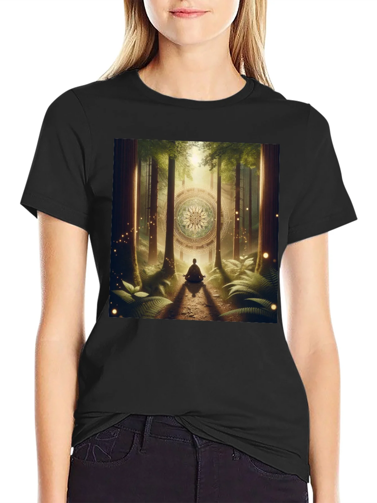 Zen Forest Meditation T-Shirt