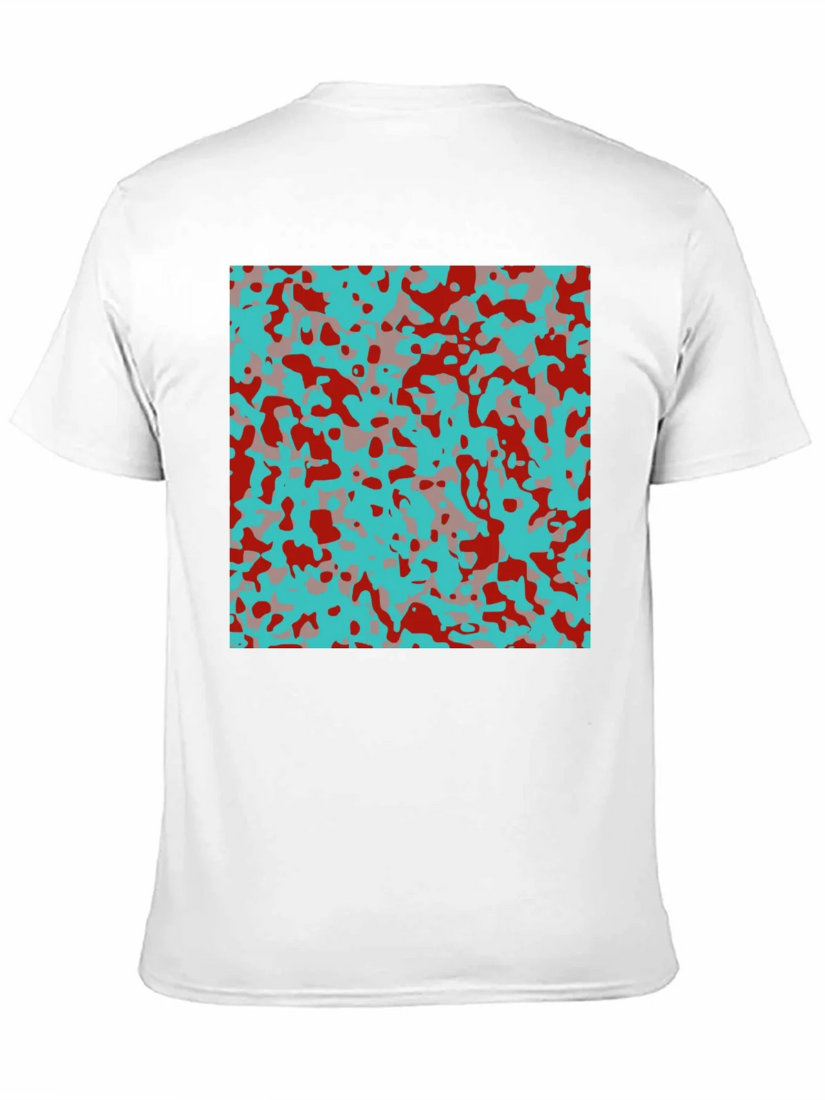 Urban Camo Print Black T-Shirt