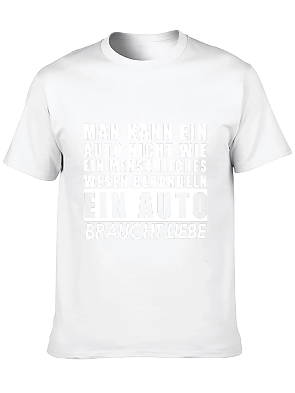 Car Lover T-Shirt: Auto Braucht Liebe