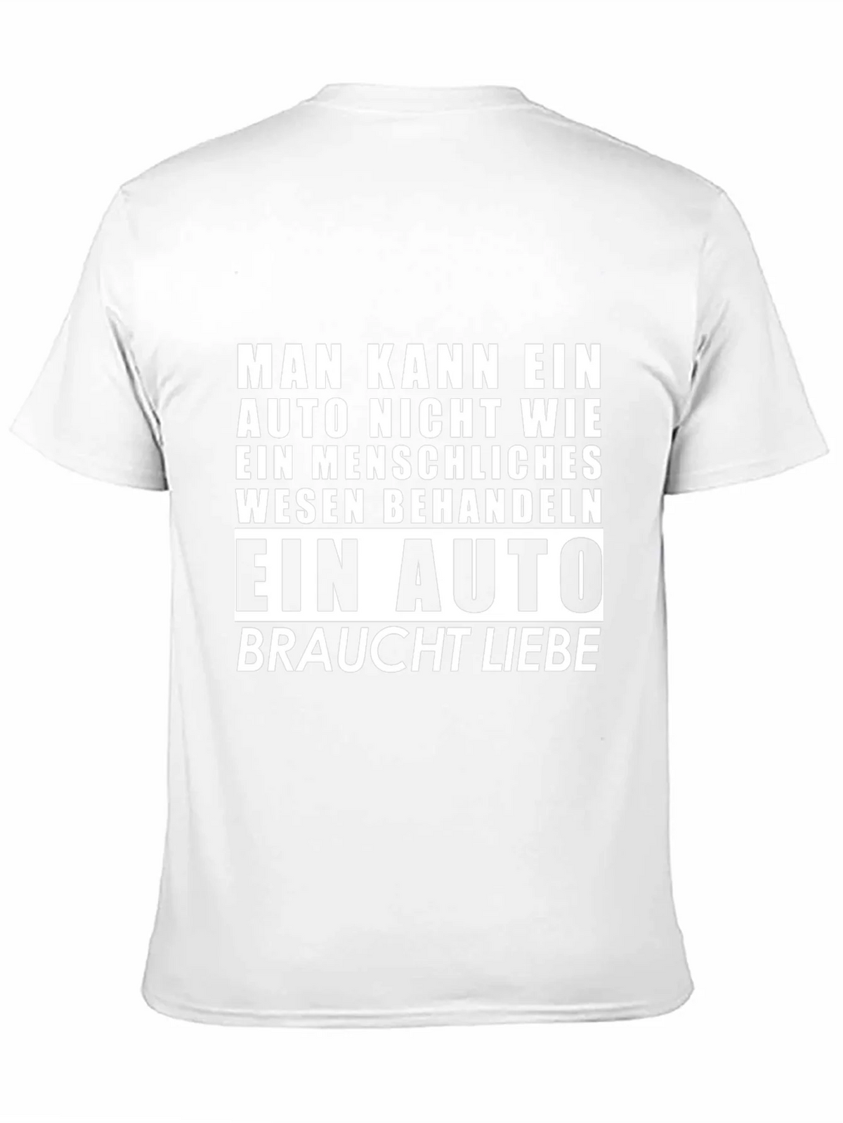 Car Lover T-Shirt: Auto Braucht Liebe