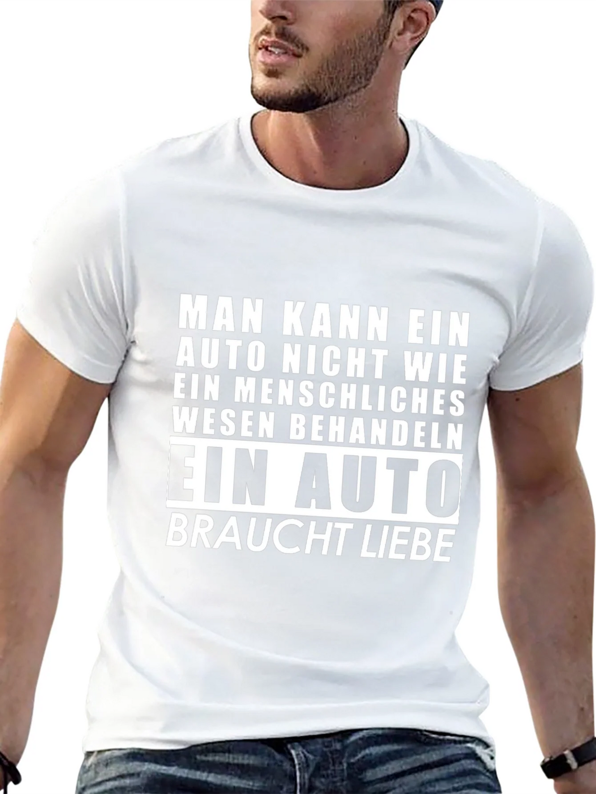 Car Lover T-Shirt: Auto Braucht Liebe