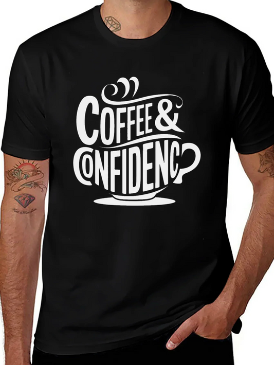 Coffee & Confidence Graphic Tee