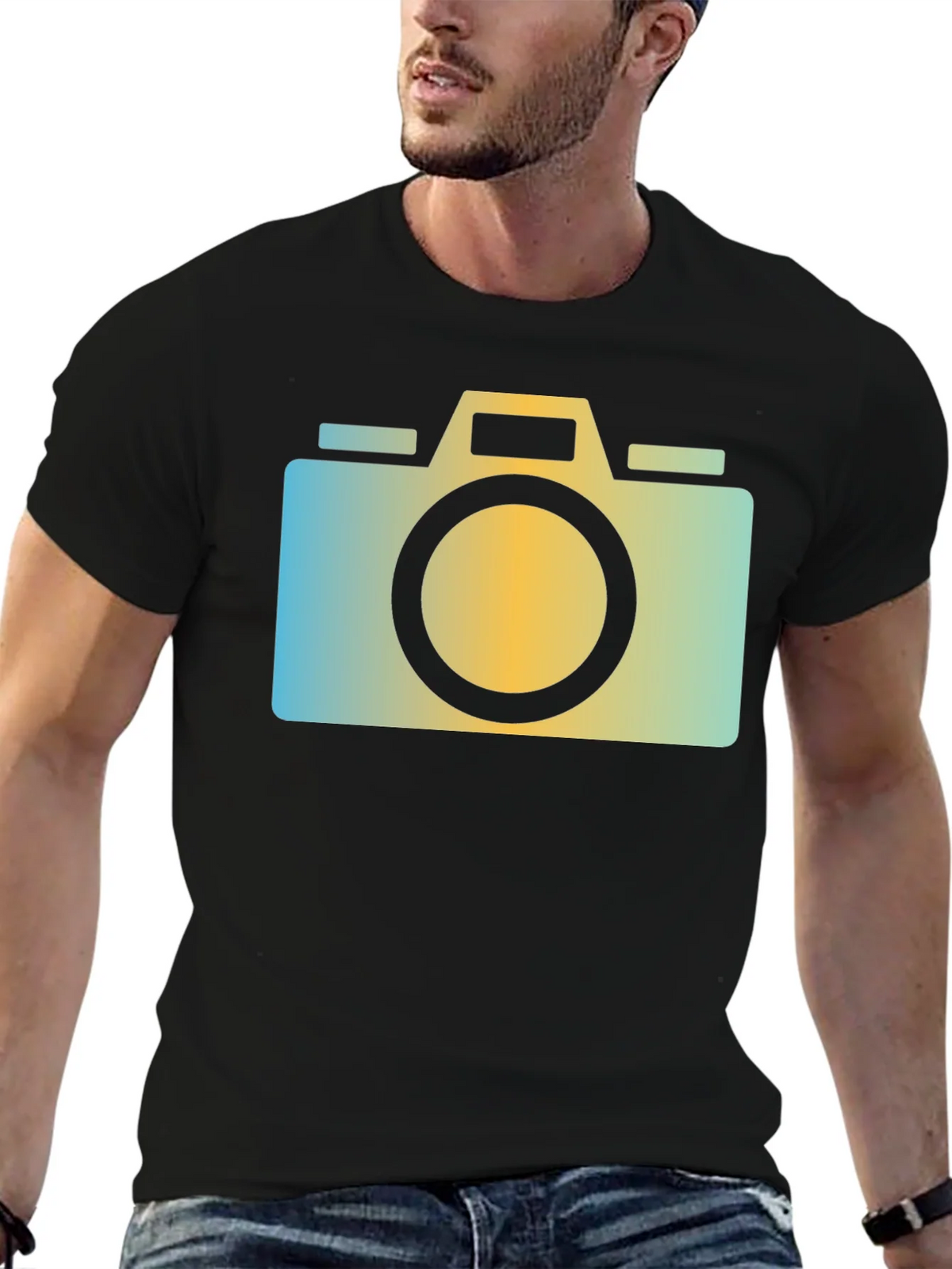 Camera Graphic T-Shirt