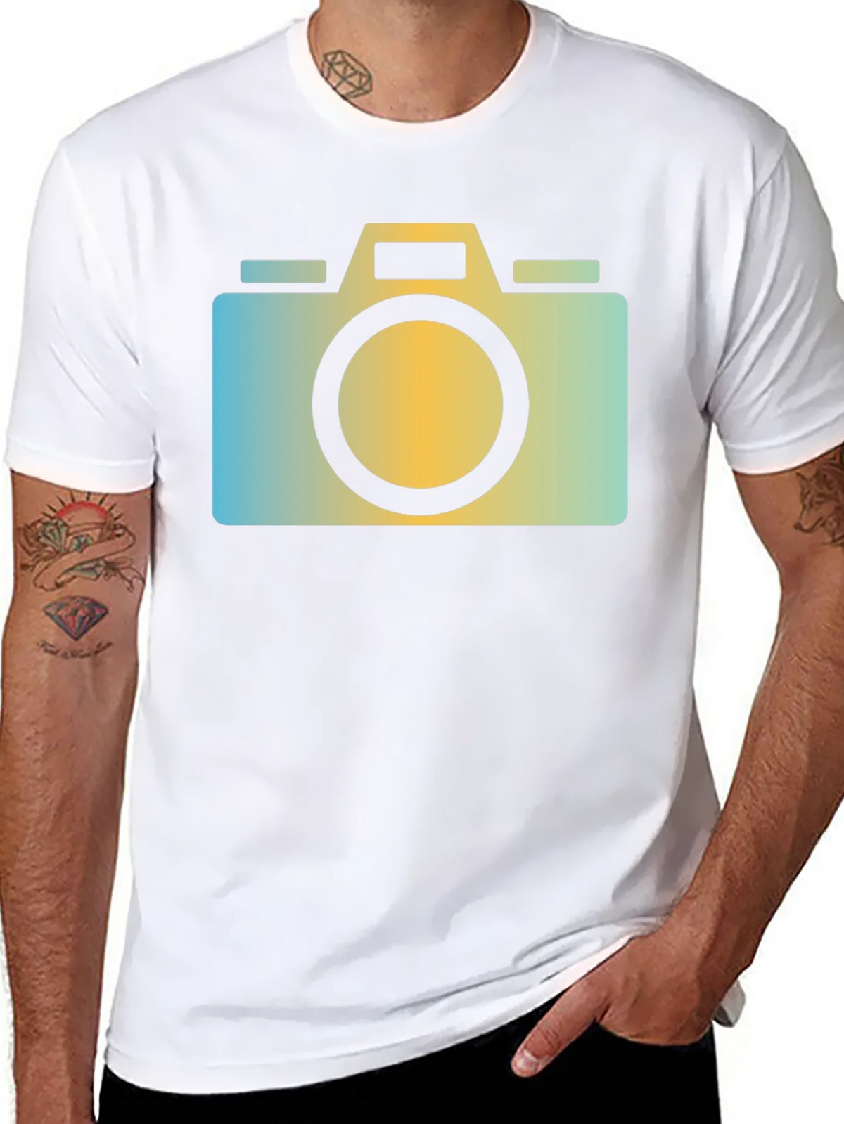Camera Graphic T-Shirt