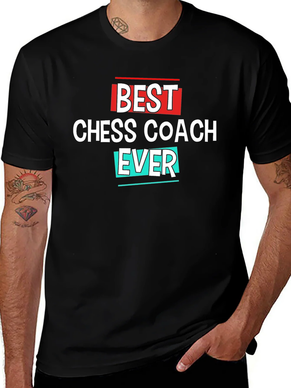 Best Chess Coach Ever Black T-Shirt
