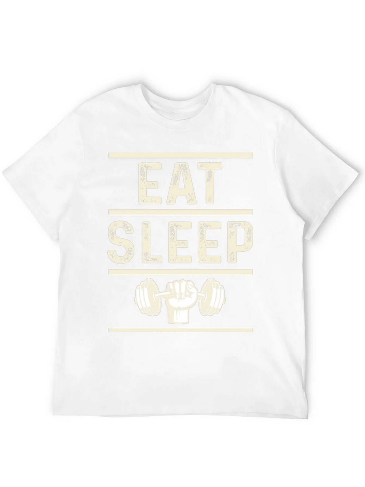 Eat Sleep Lift Black Graphic T-Shirt