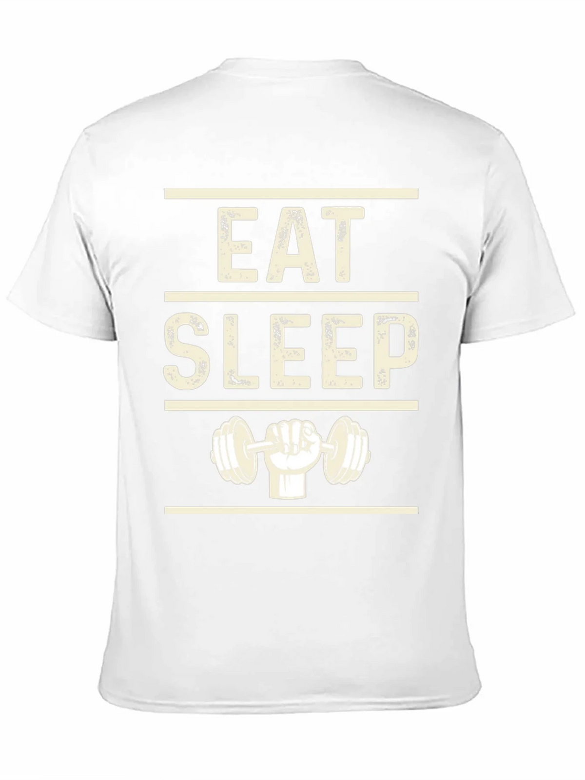 Eat Sleep Lift Black Graphic T-Shirt