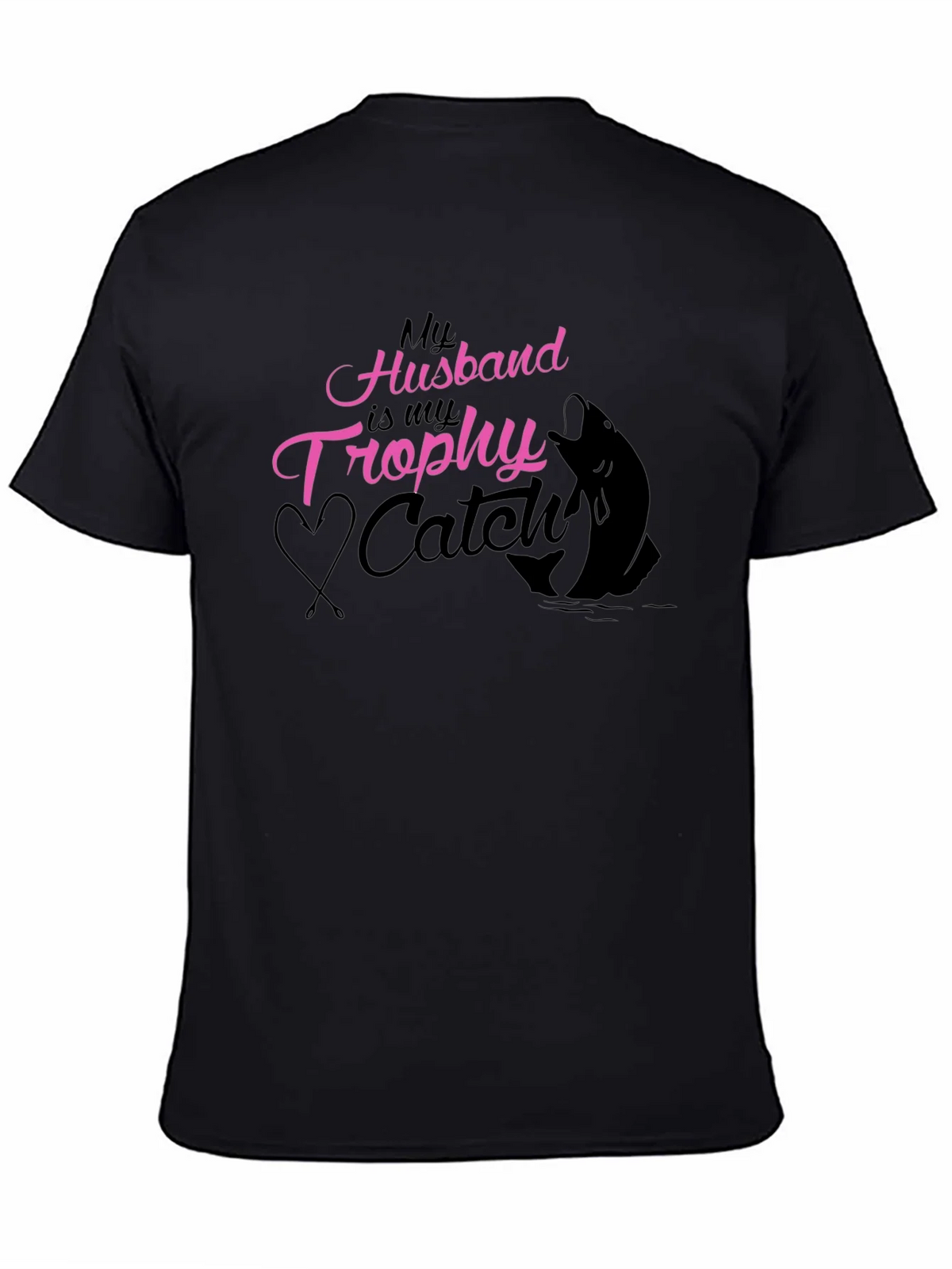 Husband Trophy Catch Fishing T-Shirt