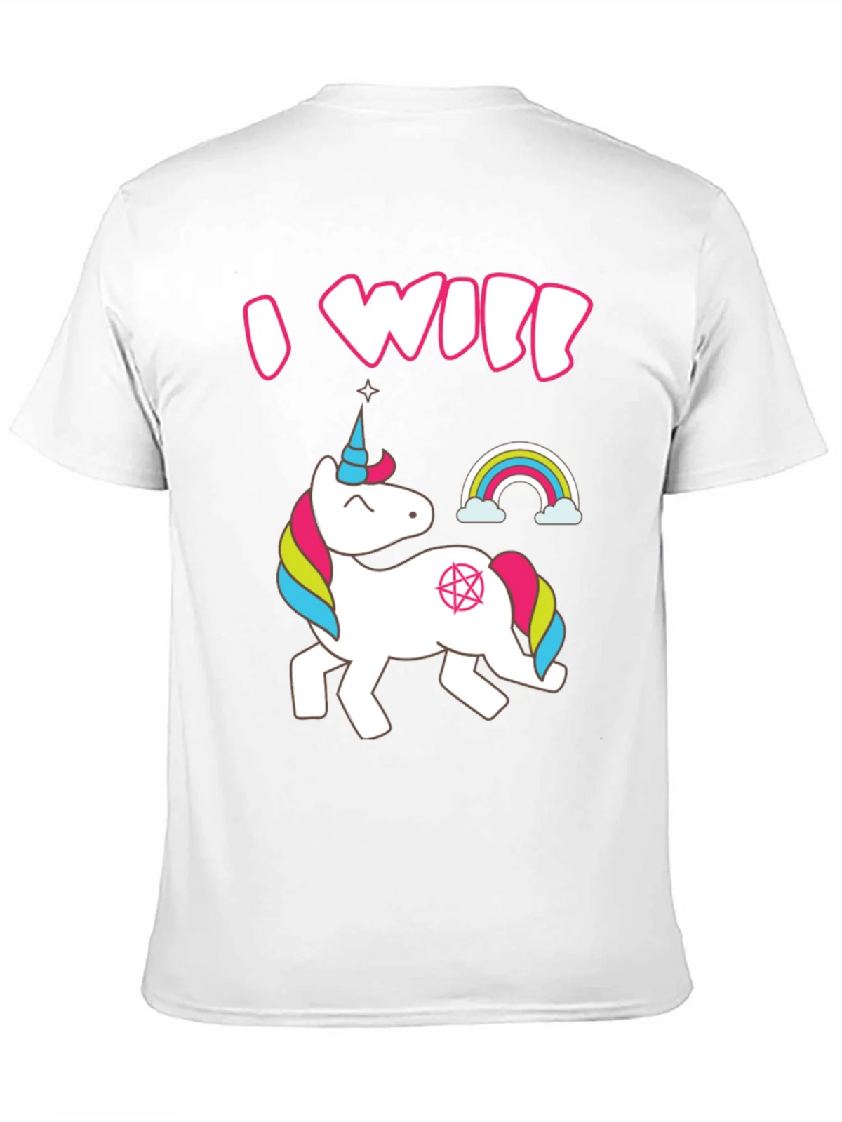 I Will Unicorn Graphic T-Shirt
