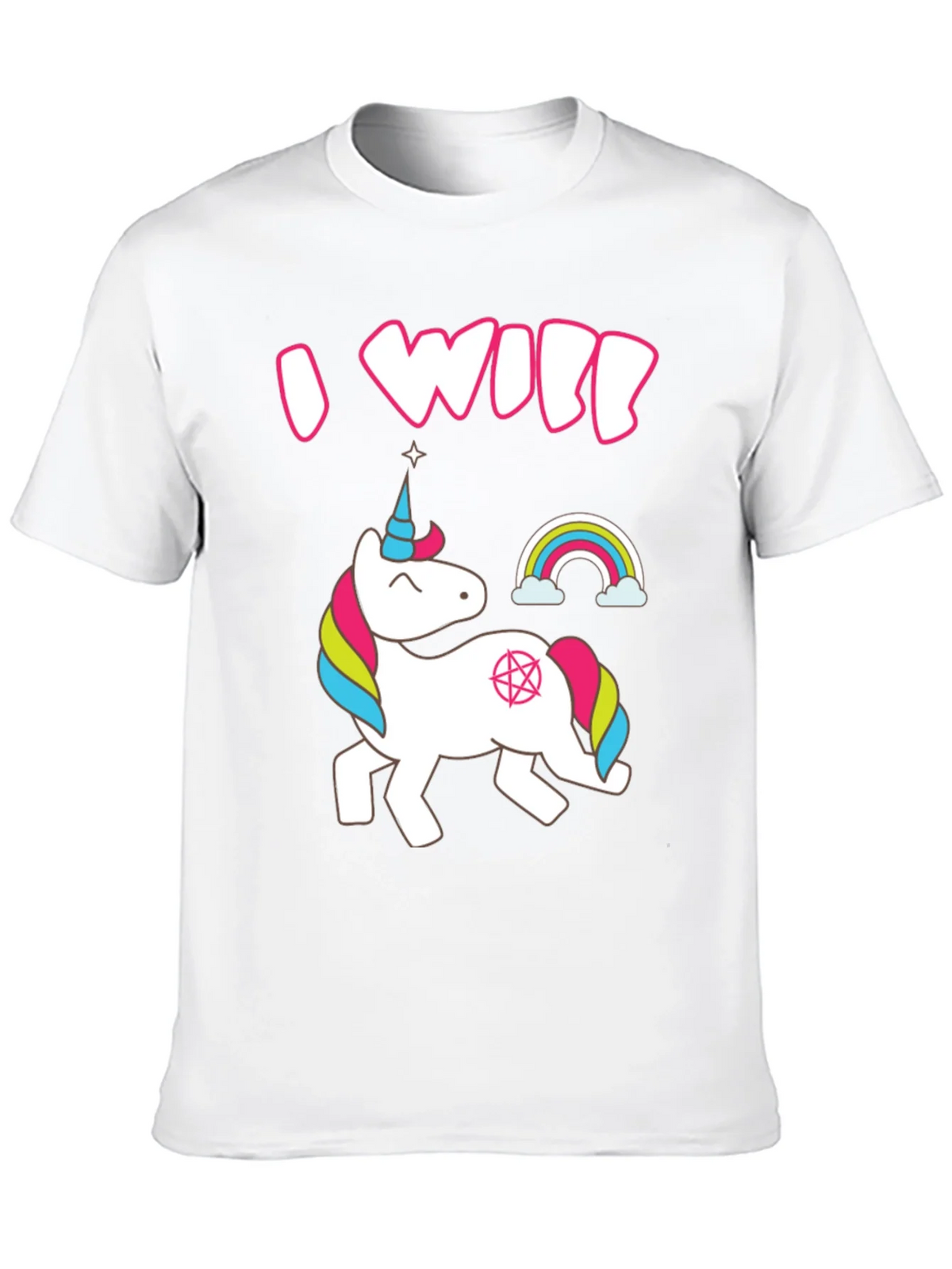 I Will Unicorn Graphic T-Shirt