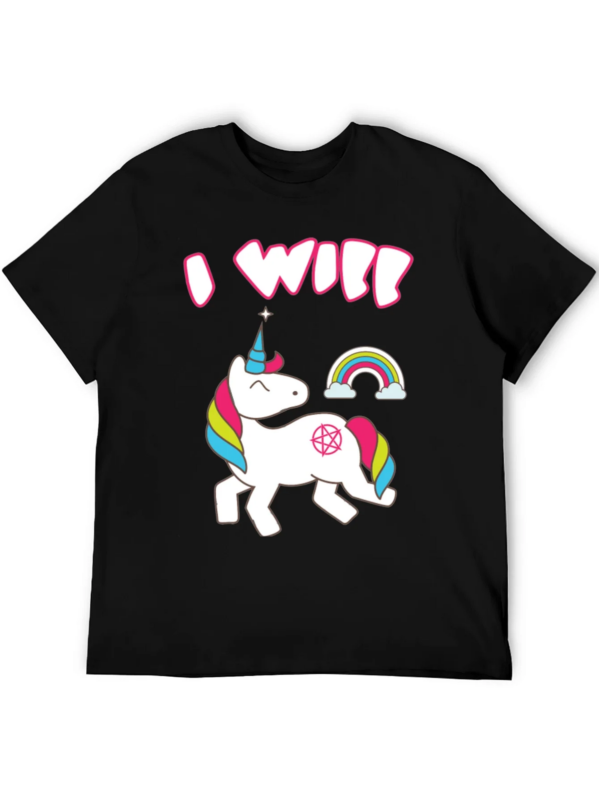 I Will Unicorn Graphic T-Shirt