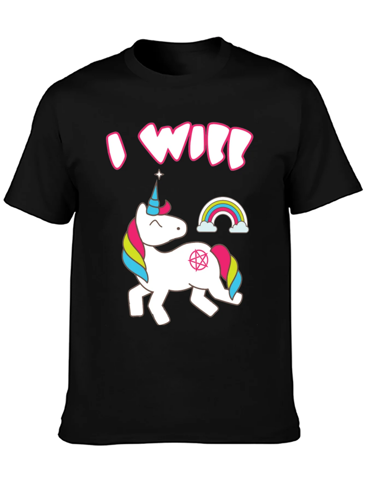 I Will Unicorn Graphic T-Shirt