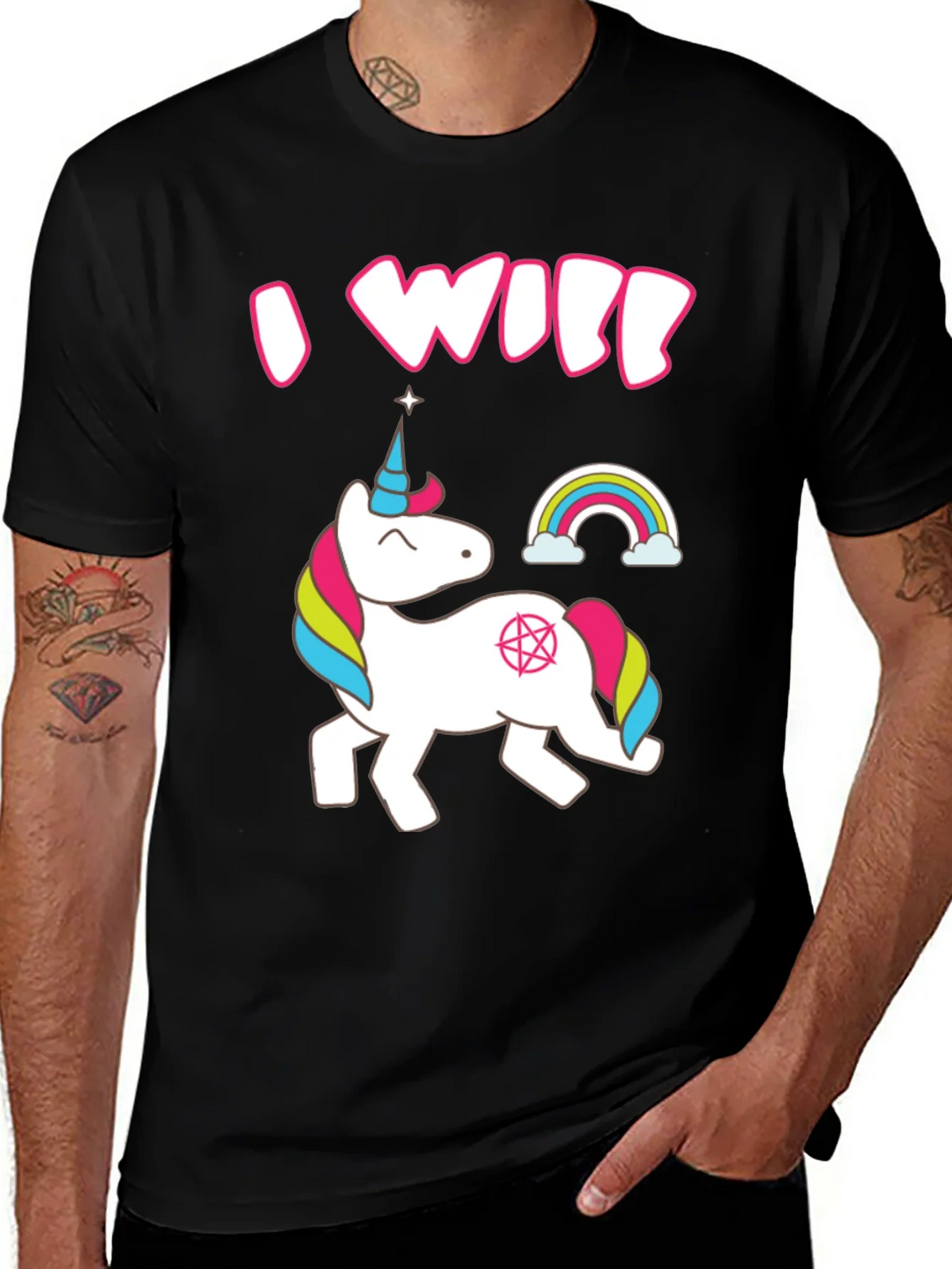 I Will Unicorn Graphic T-Shirt