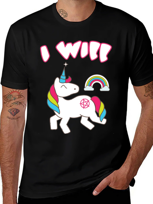 I Will Unicorn Graphic T-Shirt